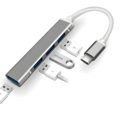 Hub USB-C 4-en-1 1 USB 3.0 + 3 USB 2.0 | Smarty