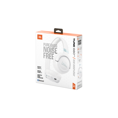 Casque Bluetooth JBL Tune 680NC - JBLT680NCWHT - Blanc - Audio Ref A34