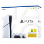 Sony Console PlayStation 5 Slim Standard – Blanc 1 To 2 manettes