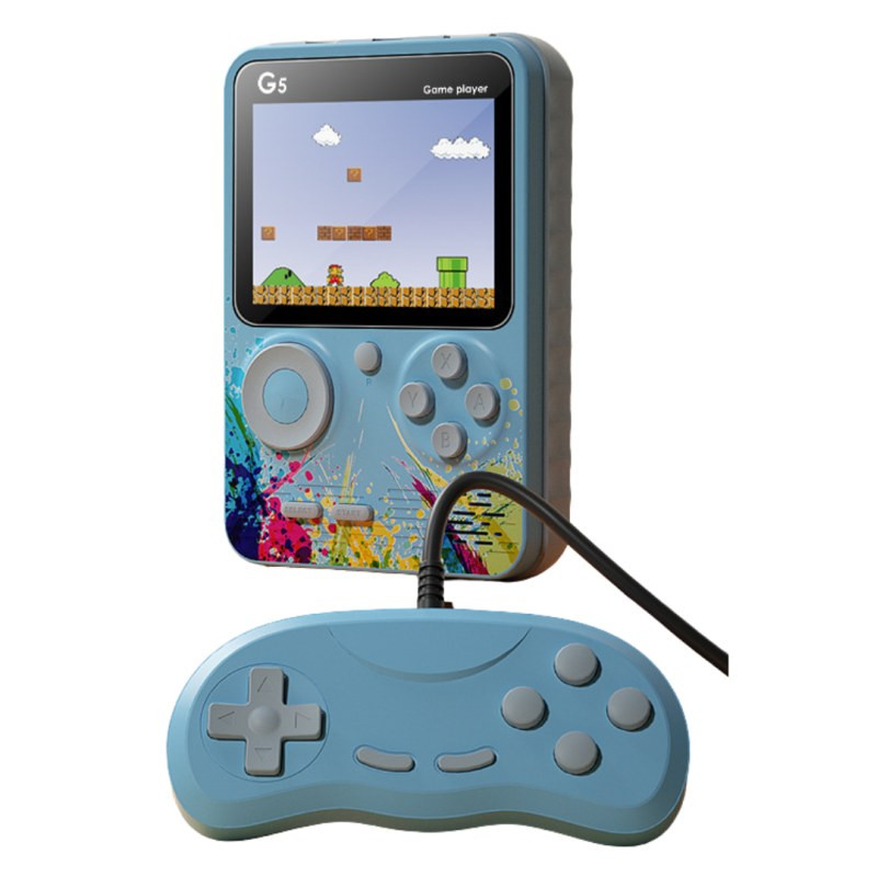 Portable Game Console ECO G5 – 3-inch IPS Screen Blue