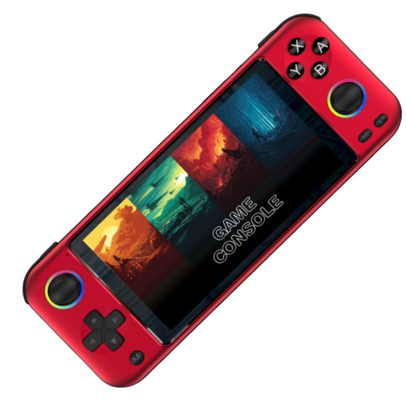 Multifunction Portable Game Console ECO R900 – 64GB Red, 5-inch IPS