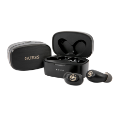 Écouteurs sans Fil Bluetooth + Boîtier de Chargement Type-C Étanche IPX5 GUESS GUTWSJL4GBK - No… — Accessoire · Smarty Paris 18e