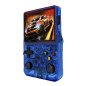 Mini console de jeu vidéo ECO R36s – écran IPS 3,5 pouces 64 Go Bleu