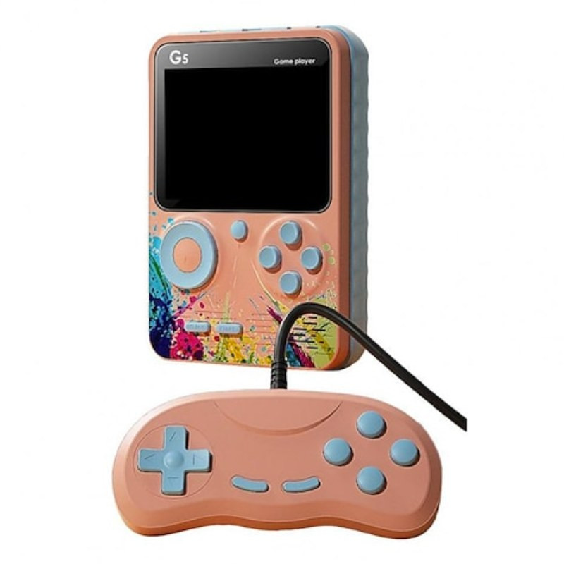 Console de jeu portable ECO G5 – écran IPS 3", Rose Console de jeu portable ECO G5 – écran IPS 3", Rose