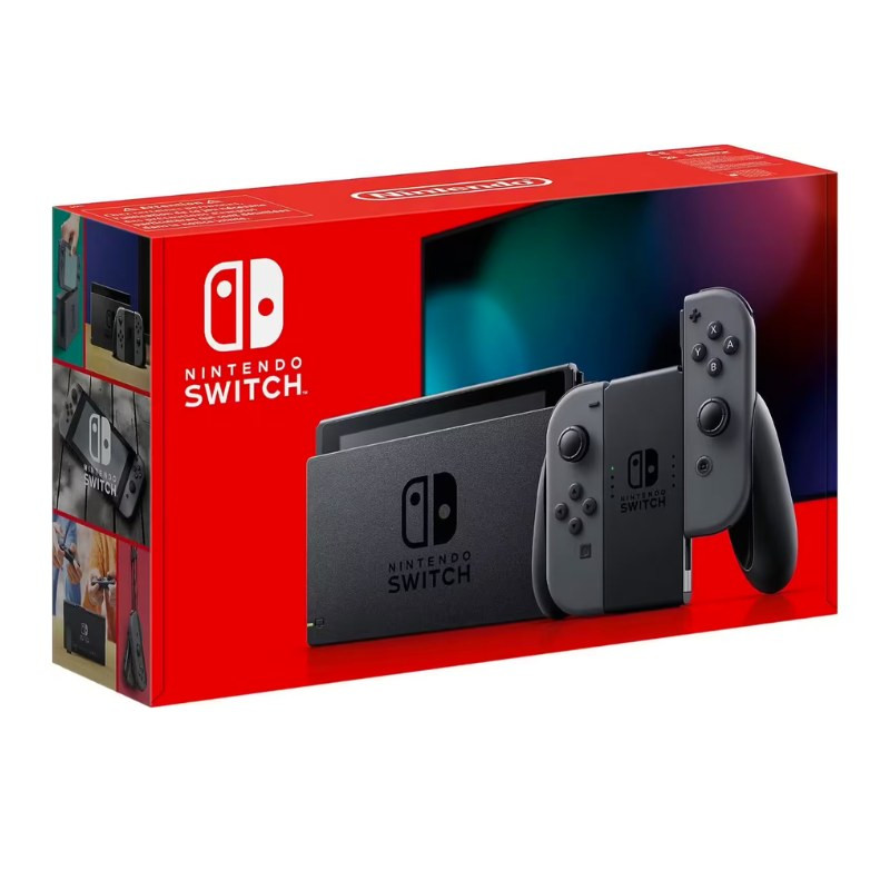 Nintendo Switch V2 Console – Grey Japanese Plug Nintendo Switch V2 Console – Grey Japanese Plug