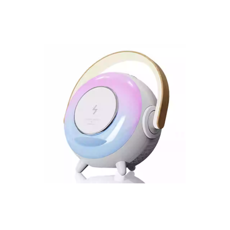 Enceinte Bluetooth sans fil tout-en-un Night Light PX - 03 - Blanc - A