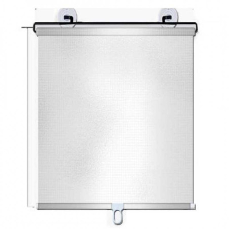 Store Enrouleur de Fenêtre avec Effet Pare-soleil - 45*125 - Argenté — ECO · Smarty Paris 18e