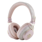 Casque PU sans Fil Bluetooth ENC avec Logo 4G Métal GUESS GUBHS72P4FC4MP - Rose — Accessoire · Smarty Paris 18e