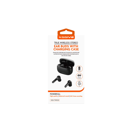 Écouteurs Bluetooth avec réduction de bruit active XSSIVE XSS-TWS10 -