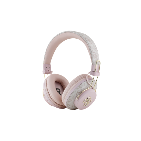 Casque PU sans Fil Bluetooth ENC avec Logo 4G Métal GUESS GUBHS72P4FC4