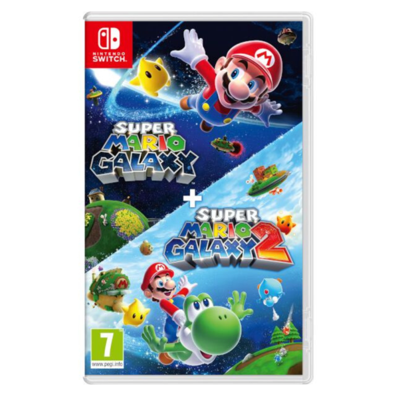 Nintendo Switch Game Super Mario Galaxy + Super Mario Galaxy 2
