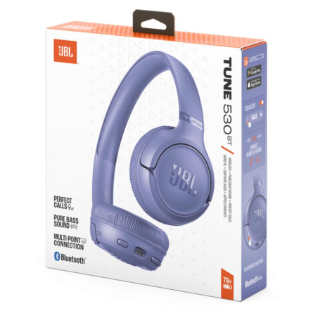 Casque Bluetooth JBL Tune 530BT - JBLT530BTLAV - Lavender — JBL · Smarty Paris 18e