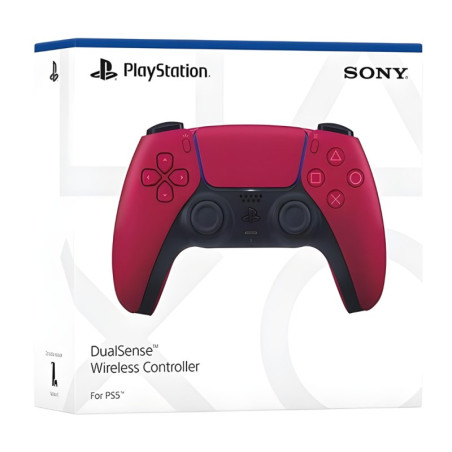 Manette Sony DualSense PS5 rouge cosmique | Smarty