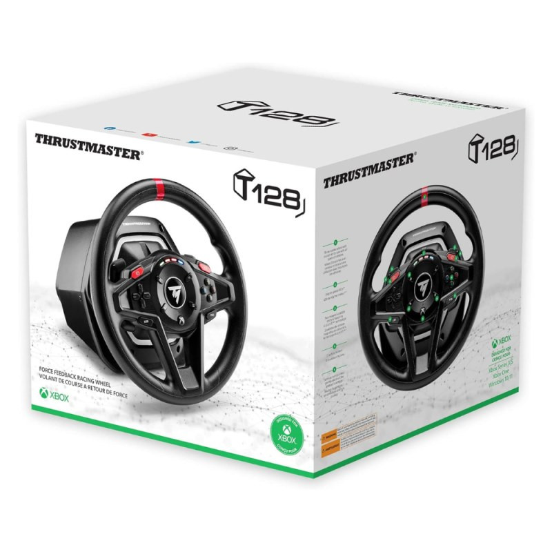 Volant Thrustmaster T128 – pédalier, Xbox/PC Volant Thrustmaster T128 – pédalier, Xbox/PC