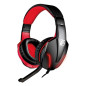 Casque gaming Fenner Tech F1 – Rouge avec microphone