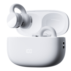 Écouteurs Sans Fil Bluetooth D-Power Airclip Pro Blanc — Realme · Smarty Paris 18e