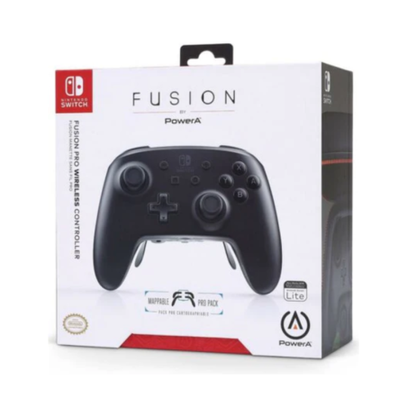Manette Sans Fil Fusion Pro Nintendo Switch Noir
