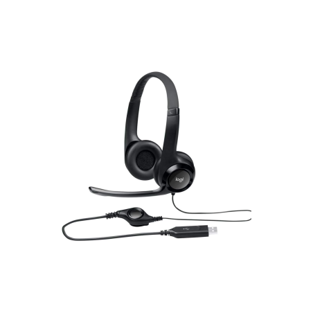 Casque Filaire pour PC/Ordinateur Portable Avec Microphone Antibruit U
