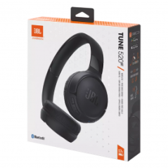 Casque Bluetooth JBL Tune 520BT - JBLT520BTBLK - Noir - Protections Re