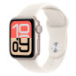 Montre Connectée Apple Watch Series SE 3 GPS 40mm Aluminium Stellaire Avec Bracelet Sport S/M - Neuf