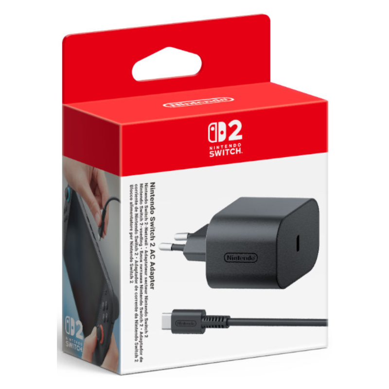Nintendo AC Adapter Switch 2 – Fast Charging