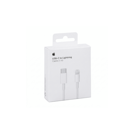 Câble USB-C / Lightning MUQ93ZM/A - 1M - Retail Box (Apple) - Audio Re