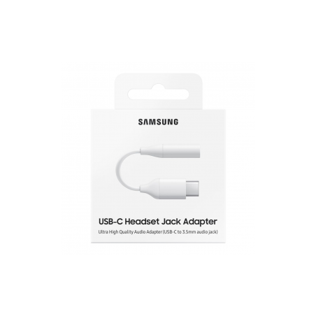 Adaptateur Type C / Jack 3,5 mm - Retail Box (Samsung) - Supports Ref