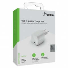 Adaptateur Secteur USB-C BELKIN BOOST↑CHARGE™ 30W GaN - Alimentation R
