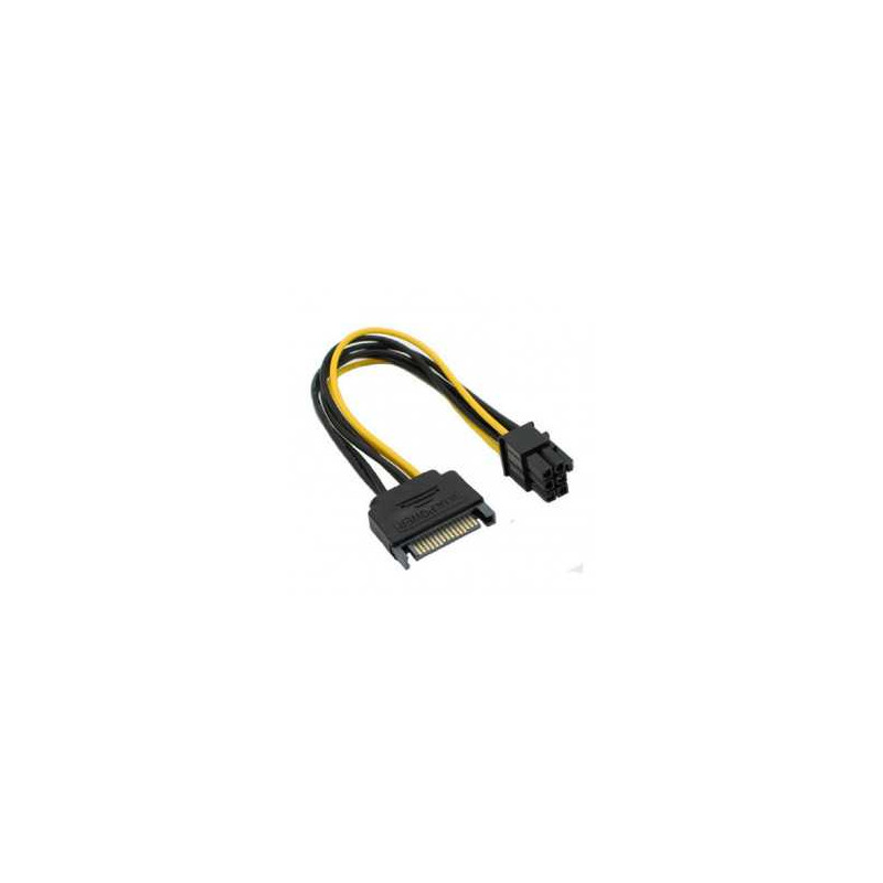 Adaptateur d'alimentation 6 Pin / 15 Pin SATA