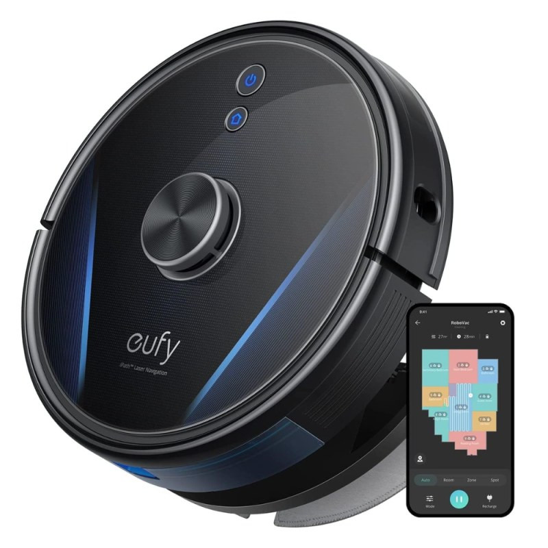 Robot Vacuum Eufy RoboVac LR30 Hybrid – Black · Refurbished