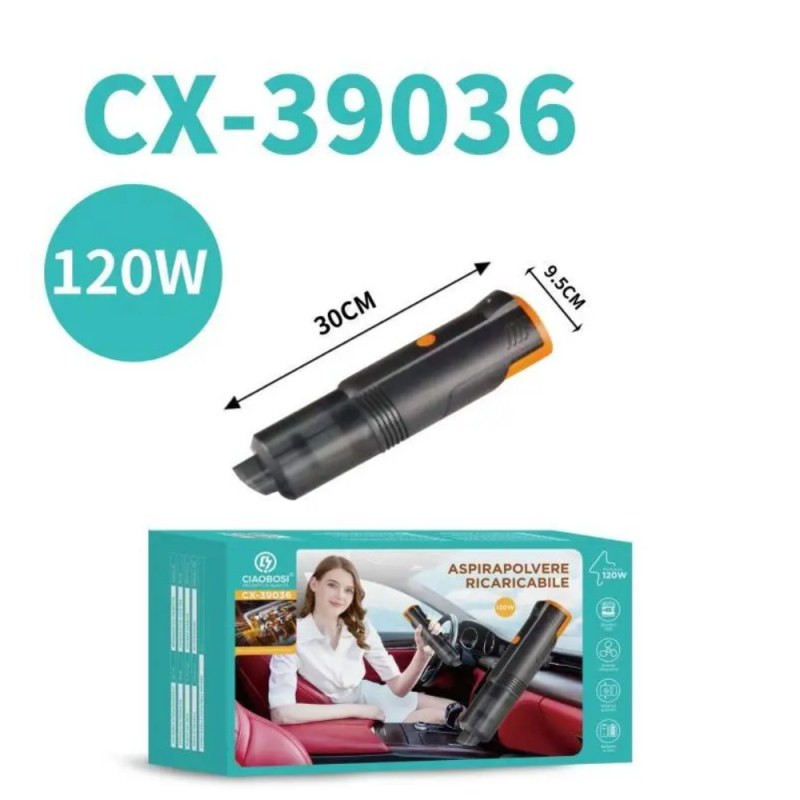 Aspirateur cylindrique rechargeable CIAOBOSI CX-39036 – 2500 mAh Aspirateur cylindrique rechargeable CIAOBOSI CX-39036 – 2500 mAh