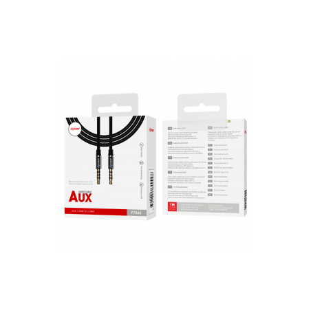 Câble Audio - D-power F7044/B7044 - 1M Noir Ref A1446 | Smarty Paris