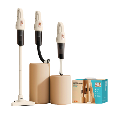 Aspirateur portable sans fil 3 en 1 2000mAh 10000PA S681 - Blanc · Smarty Paris