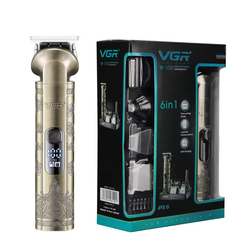Tondeuse à cheveux VGR V-109 – 6-en-1