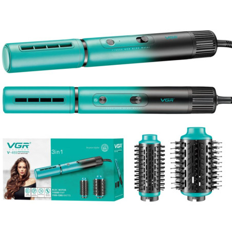 Hot Air Brush VGR V489 Green | Smarty