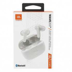 Écouteurs Bluetooth JBL Wave 200 - JBLW200TWSWHT - Blanc - Audio Ref A
