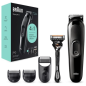 Electric Trimmer Braun SK3300 – 4-in-1 Hair & Beard Gillette Fusion 5 ProGlide