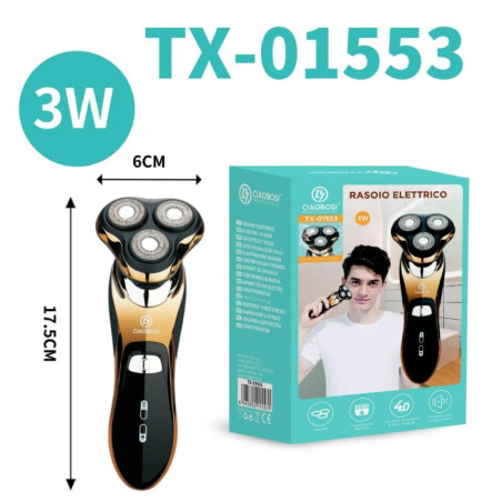 Rasoir électrique CIAOBOSI TX-01553 double anneau | Smarty