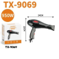 Hair Dryer CIAOBOSI TX-9069 – 950 W