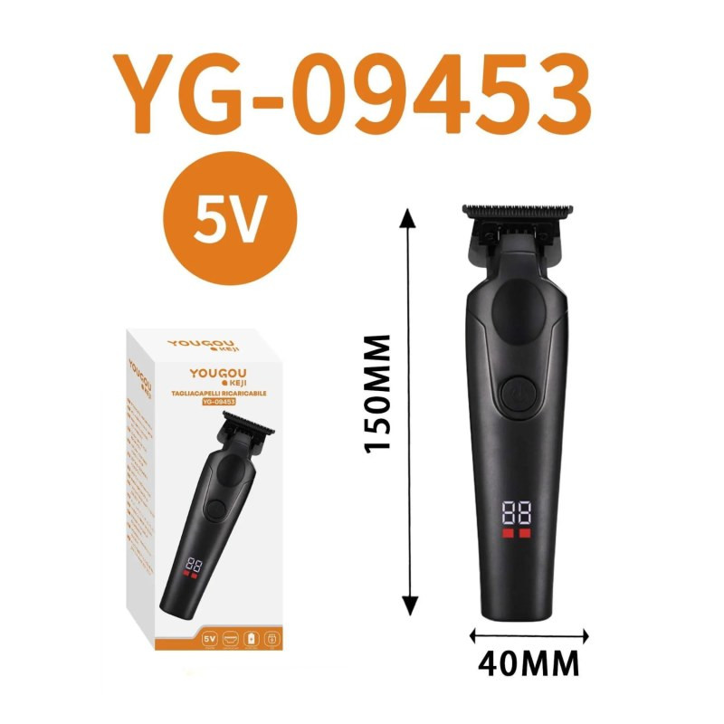 Tondeuse à cheveux rechargeable CIAOBOSI YOUGOU KEJI YG-09453 – 5 V vert Tondeuse à cheveux rechargeable CIAOBOSI YOUGOU KEJI YG-09453 – 5 V vert