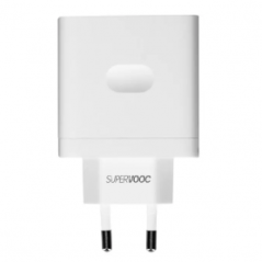Adaptateur Secteur USB OPPO/OnePlus SUPERVOOC VCA7JFEH Rapide 65W Blan