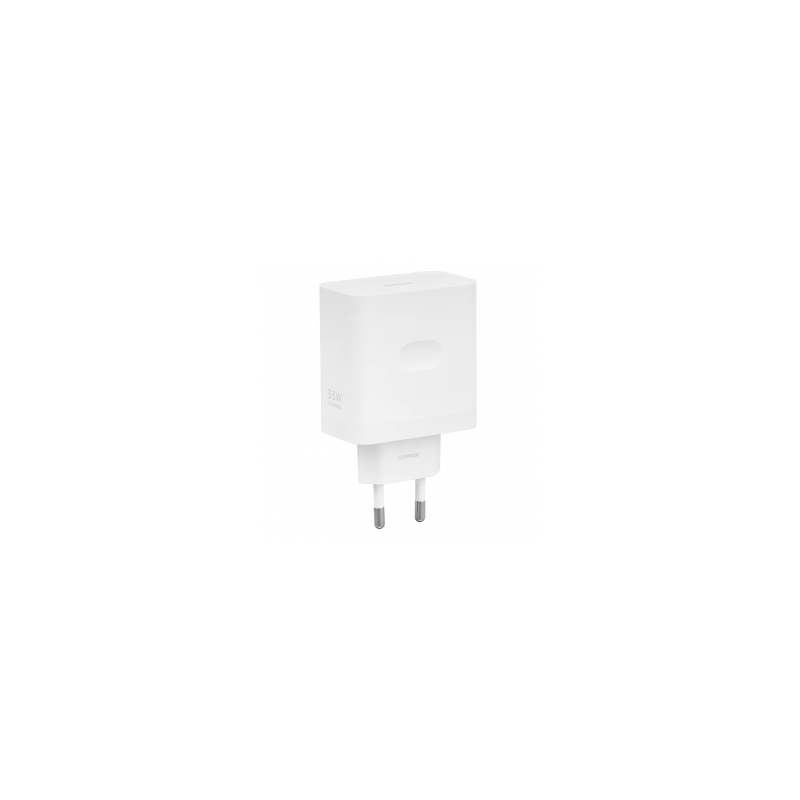 Adaptateur Secteur USB OPPO/OnePlus SUPERVOOC VCB3HDEH Rapide 33W Blanc - Vrac