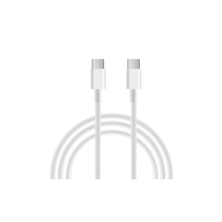 Câble Type-C / Type-C 20W- Compatible avec iPhone/Samsung 1m - Vrac (M