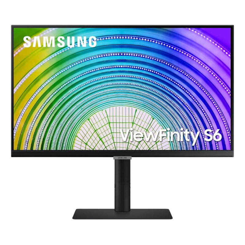 Samsung Monitor S24A600UCU – 24" QHD USB-C LAN Black · Refurbished