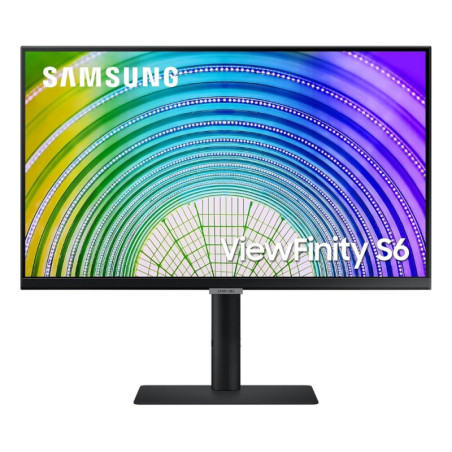 Samsung Monitor S24A600UCU – 24" QHD USB-C LAN Black · Refurbished