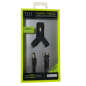 Kit Chargeur allume-cigare USB*2 + Cable Lighting TYLT 2.1A MFi - Noir