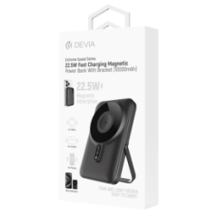 Power Bank Magnétique Charge Rapide 22,5W avec Support - Série Extreme