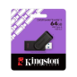 USB Flash Drive Kingston DataTraveler – USB-A 3.2 64 GB DTXS/64GB Black USB Flash Drive Kingston DataTraveler – USB-A 3.2 64 GB DTXS/64GB Black