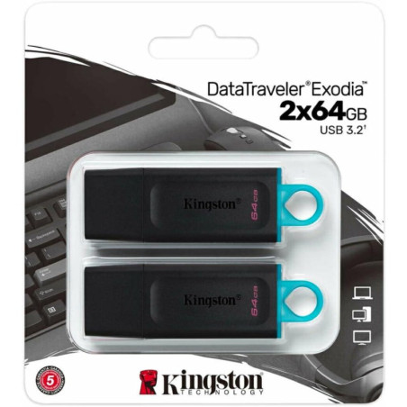 Kingston DTX/64GB 64GB USB Flash Drive | Smarty