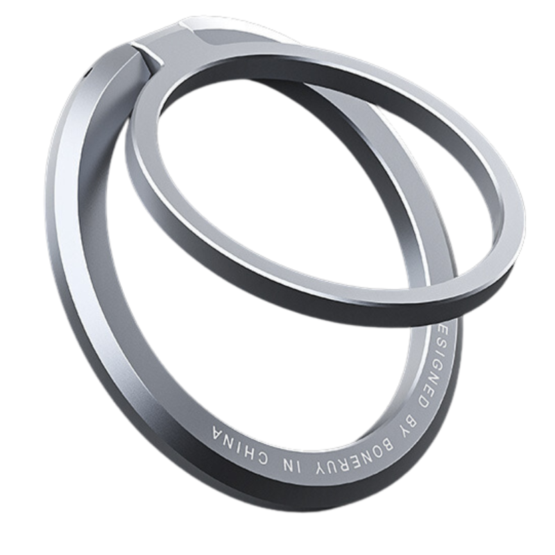 Phone ring holder Techmade – Silver Phone ring holder Techmade – Silver